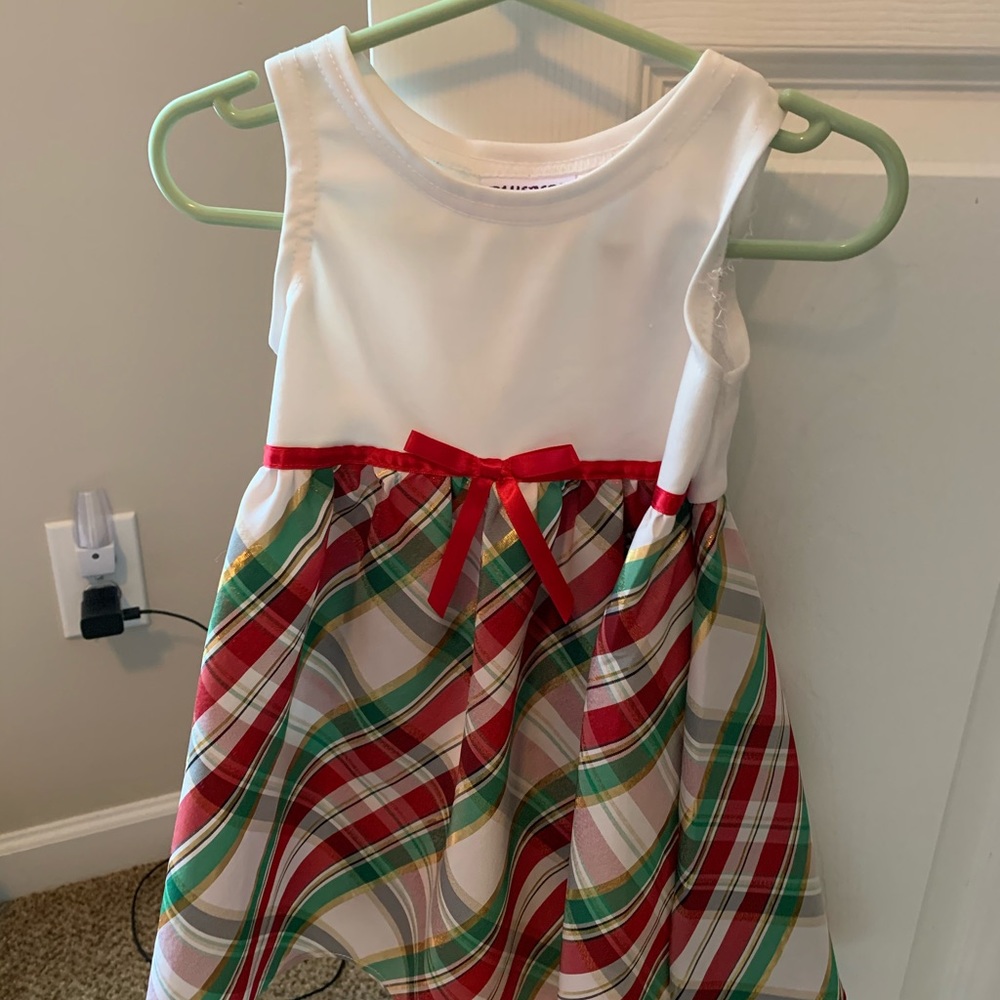 Plaid toddlers dress